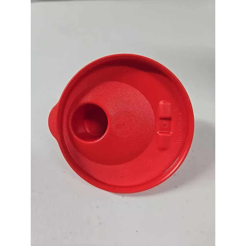 Tupperware Tumbler 16oz Halloween Vampire Purple Flip Top New Open